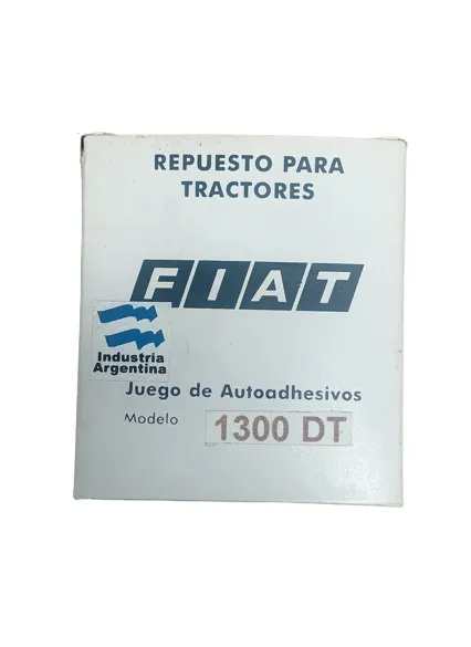 Jgo Calcomania — código 1300DT, Fiat