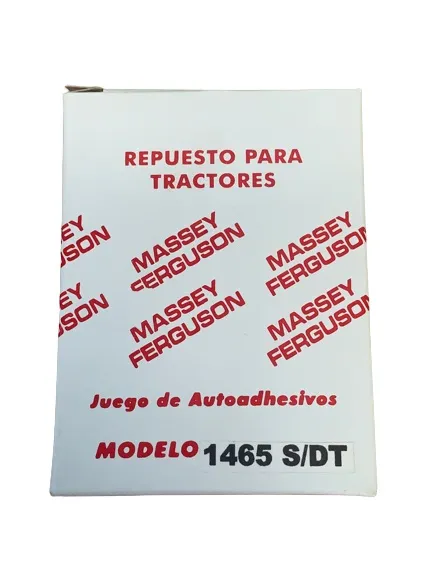 Juego Calc. — código 1465SDT, Massey Ferguson