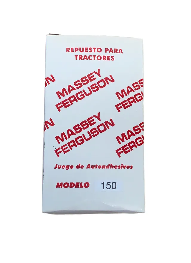 Juego Calcomanias MF 150 — código 150, Massey Ferguson
