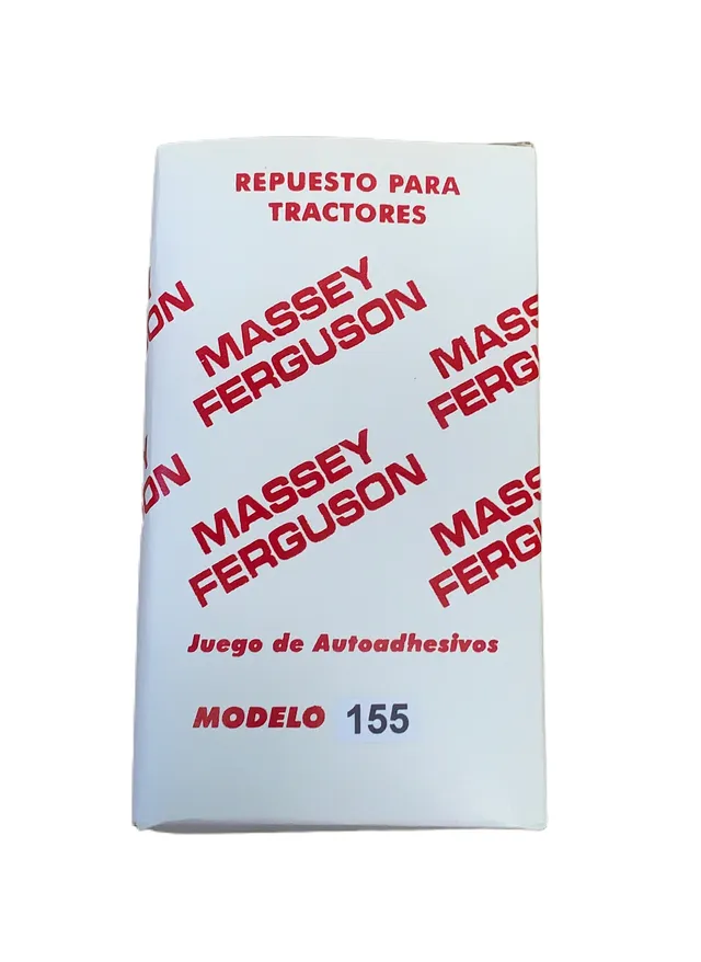 Juego Calcomanias MF 155 — código 155, Massey Ferguson