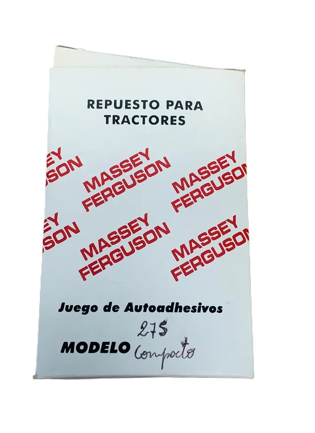 Jgo Calc. — código 275COMPACTO, Massey Ferguson