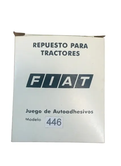 Jgo Calcomania — código 446, Fiat