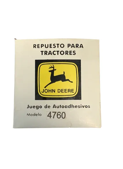 Jgo Calc. — código 4760, John Deere