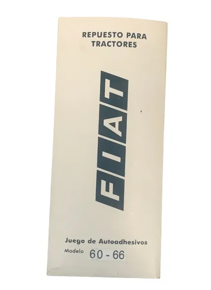 Jgo Calc. — código 60-66, Fiat