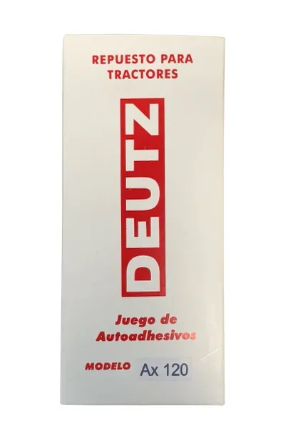 Jgo Calc. — código AX120, Deutz