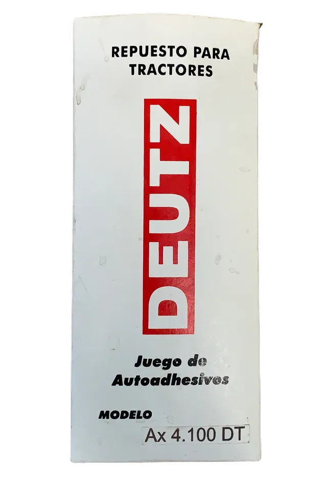 Jgo Calc. — código AX4.100DT, Deutz