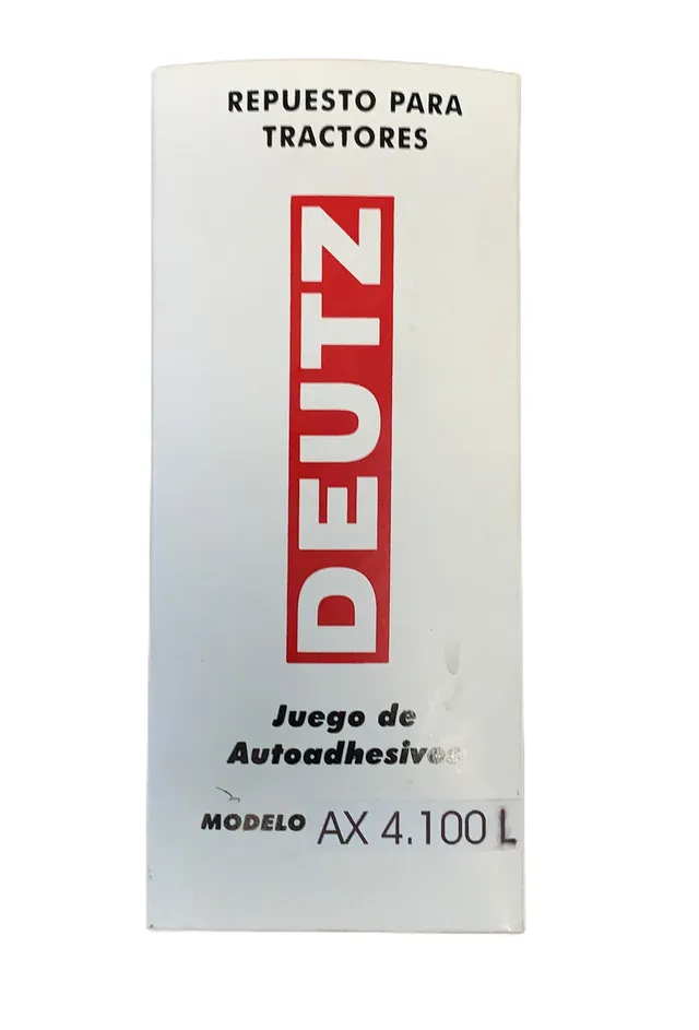 Jgo Calc. — código AX4.100L, Deutz