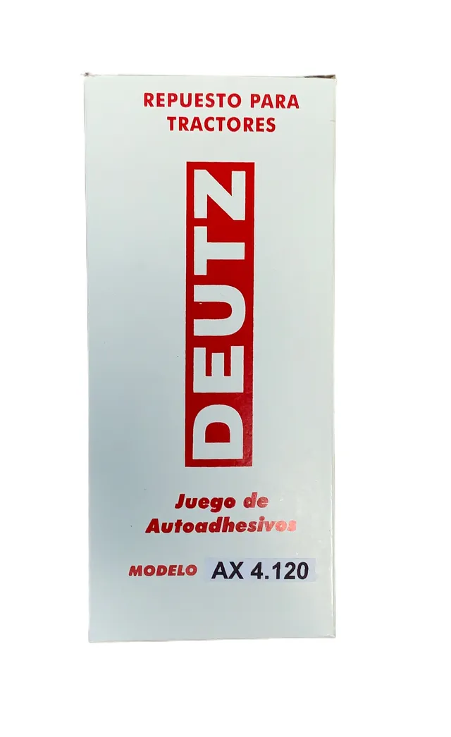 Jgo Calc. — código AX4.120, Deutz