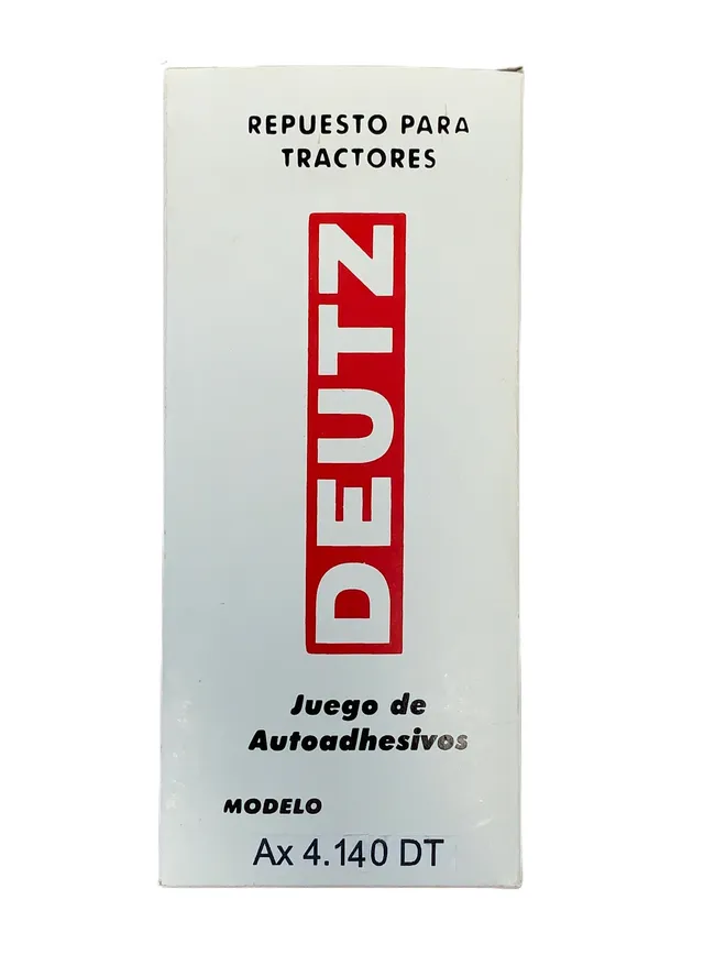 Jgo Calc. — código AX4.140DT, Deutz