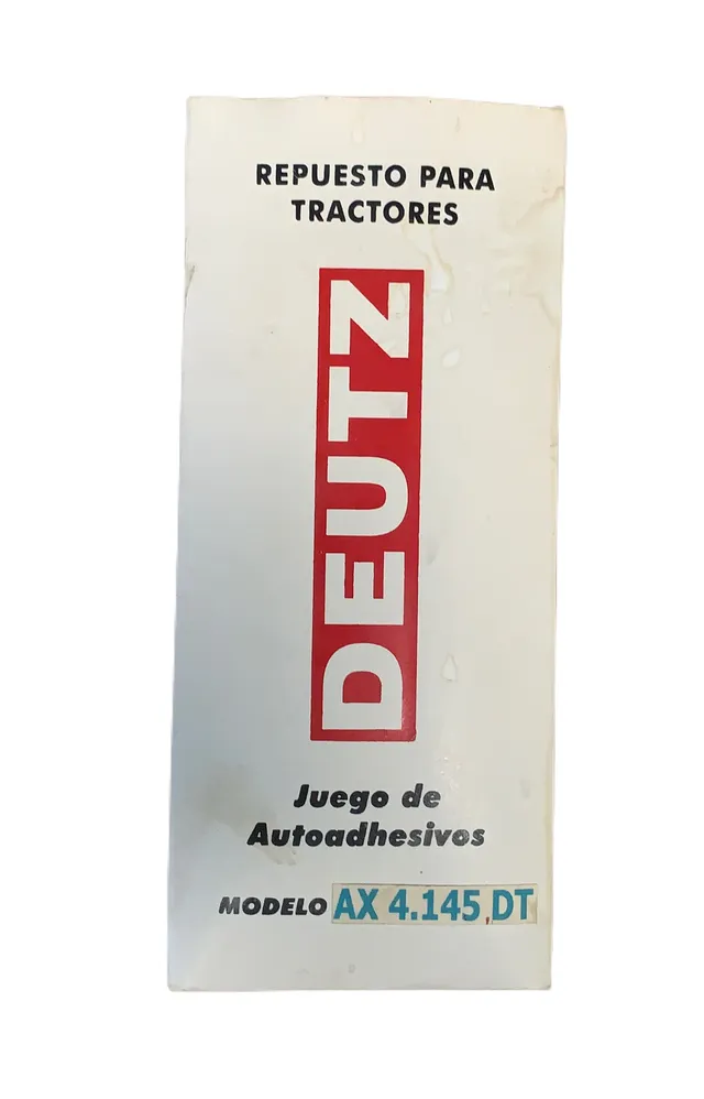 Jgo Calc. — código AX4.145DT, Deutz