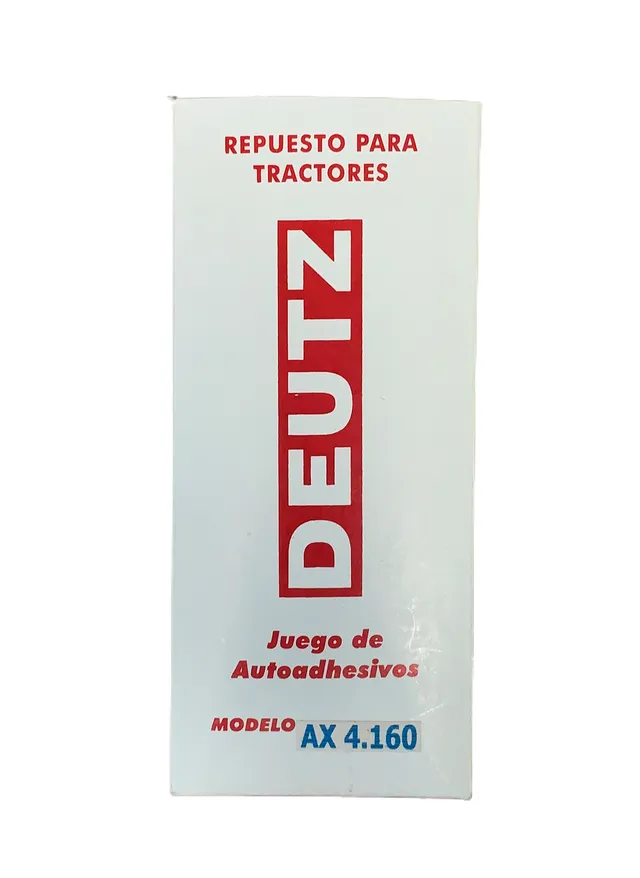 Jgo Calc. — código AX4.160, Deutz