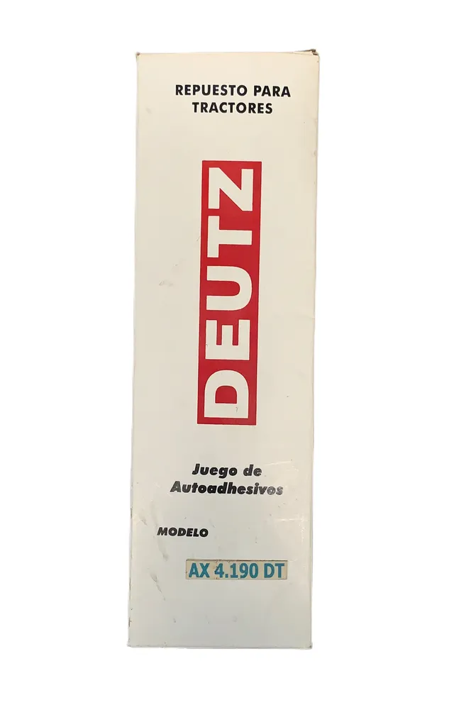 Jgo Calc. — código AX4.190DTS, Deutz