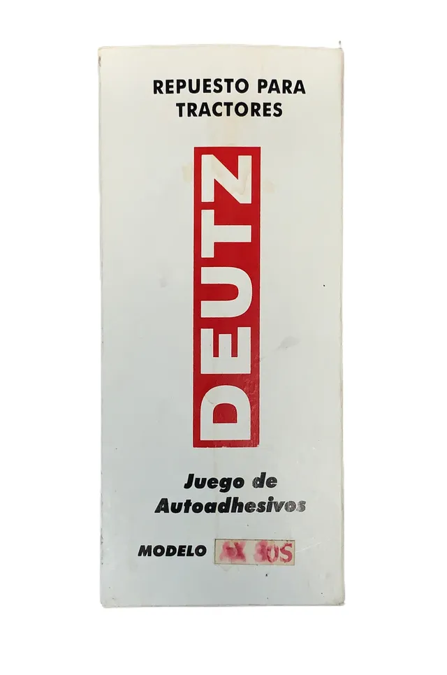 Jgo Calc. — código AX80S, Deutz